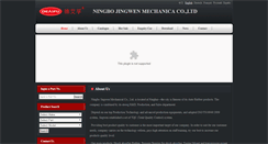 Desktop Screenshot of jwrubber.com